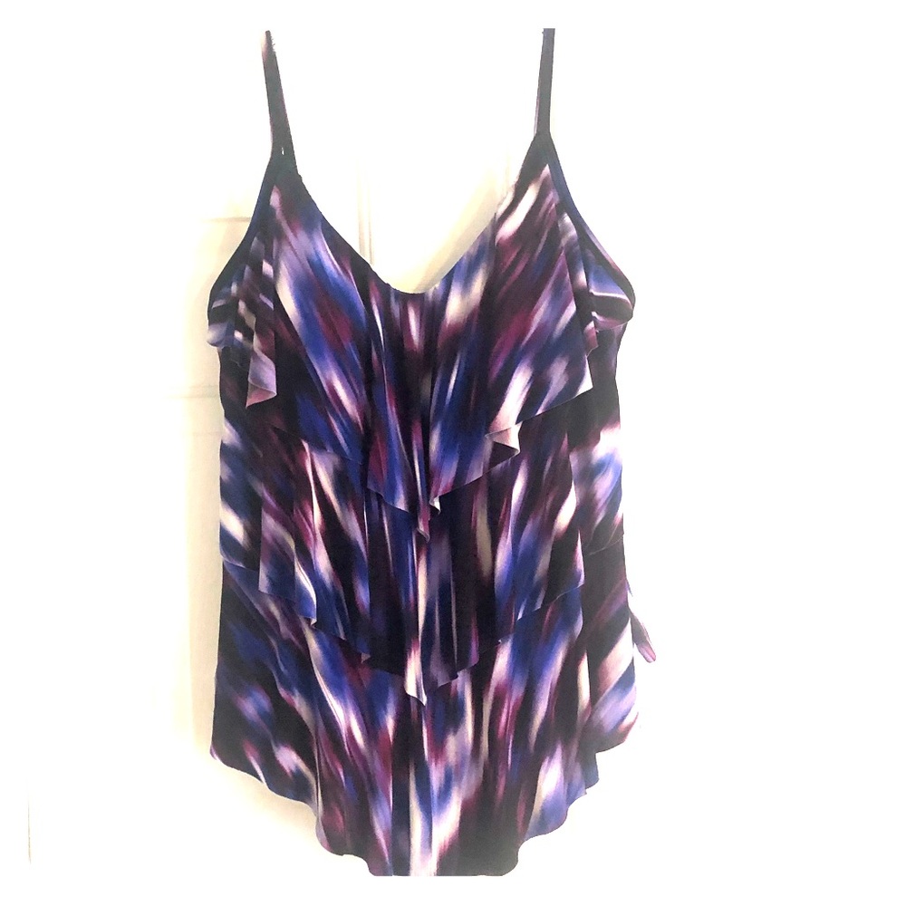 MagicSuit Tiered Tankini Top